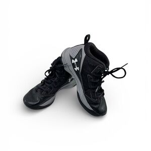 Under Armour Jet Mid Basketball Sneakers Black Size 4
